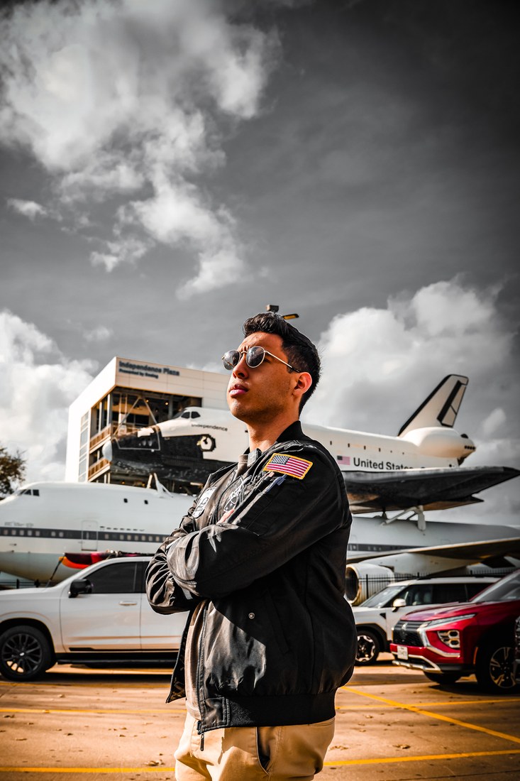 Isaac Rodriguez at Johnson Space Center